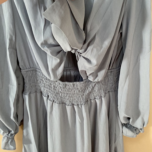 DRESS | dusty blue - Picture 3 of 8